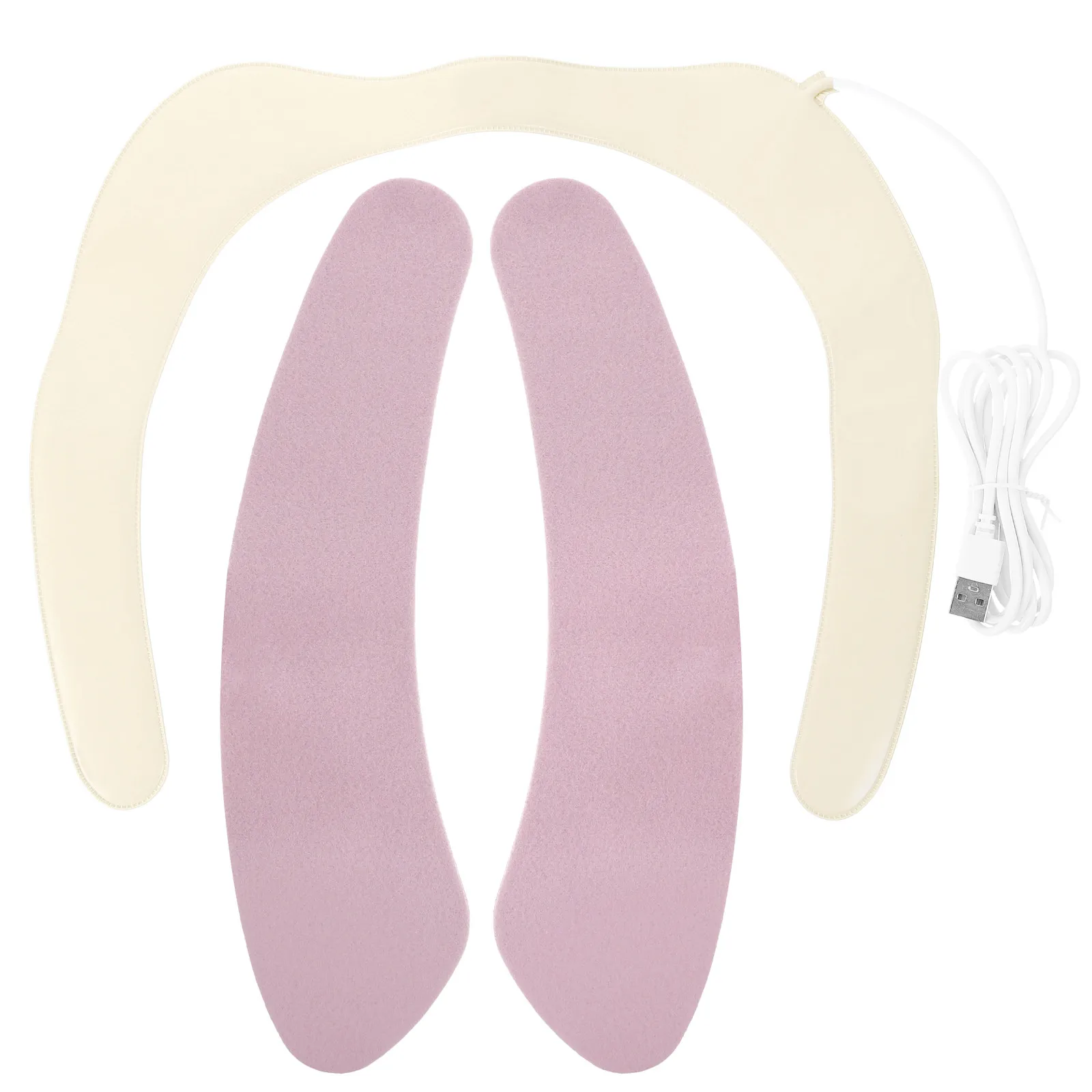 

Heated Toilet Seat Cushion Cover PU Flannel Soft Comfortable Heating Toilet Seat Warmer Pad for Winter Bathroom Use