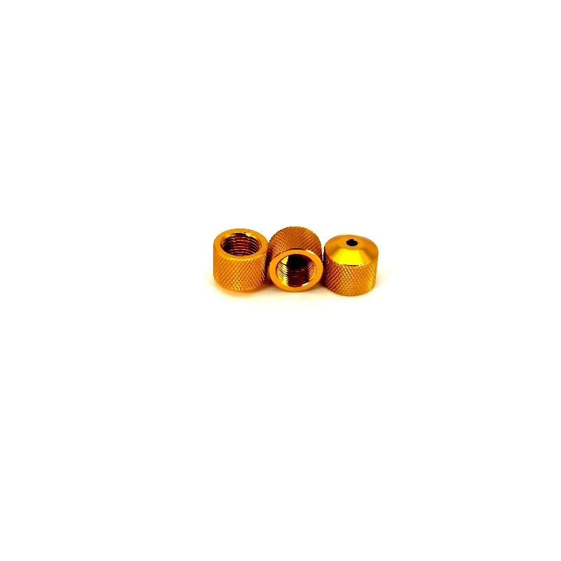 High Quality Gold-Plated Industrial Metal Parts Stainless Steel CNC Machined with Drilling Services