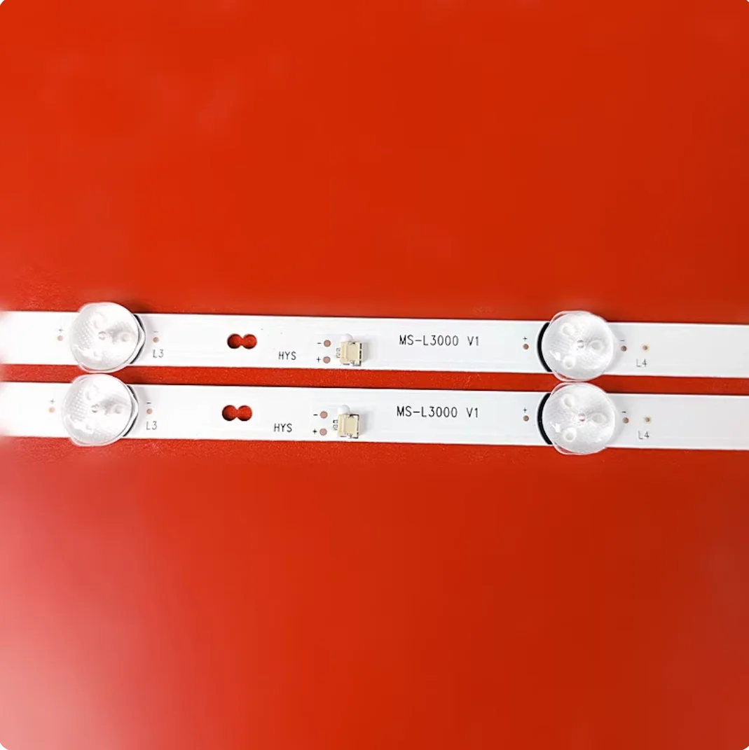 10/20PCS 568mm (6V) 6LED Backlight Strip For MS-L3000 V1 PTV3215ILED 3215ILED