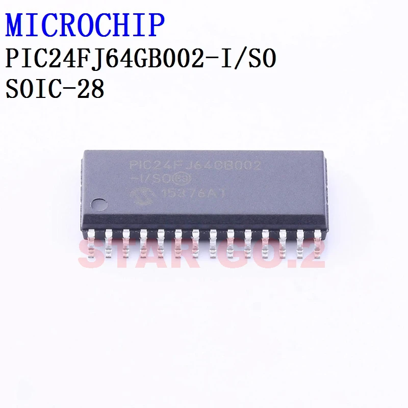 

5PCSx PIC24FJ64GB002-I/SO SOIC-28 MICROCHIP Microcontroller