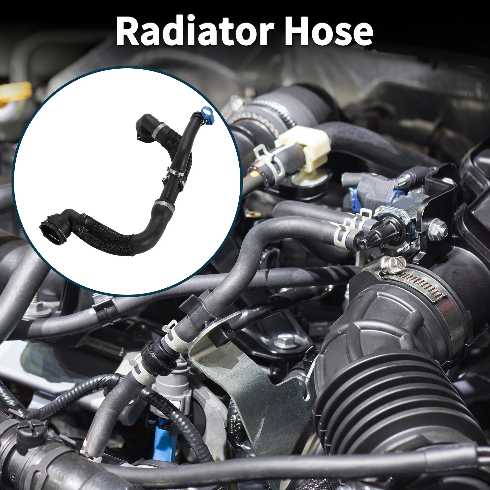 

Шланг радиатора UXCELL для Land Rover Range Rover Evoque (L538) 12-18 No LR094103 Резина