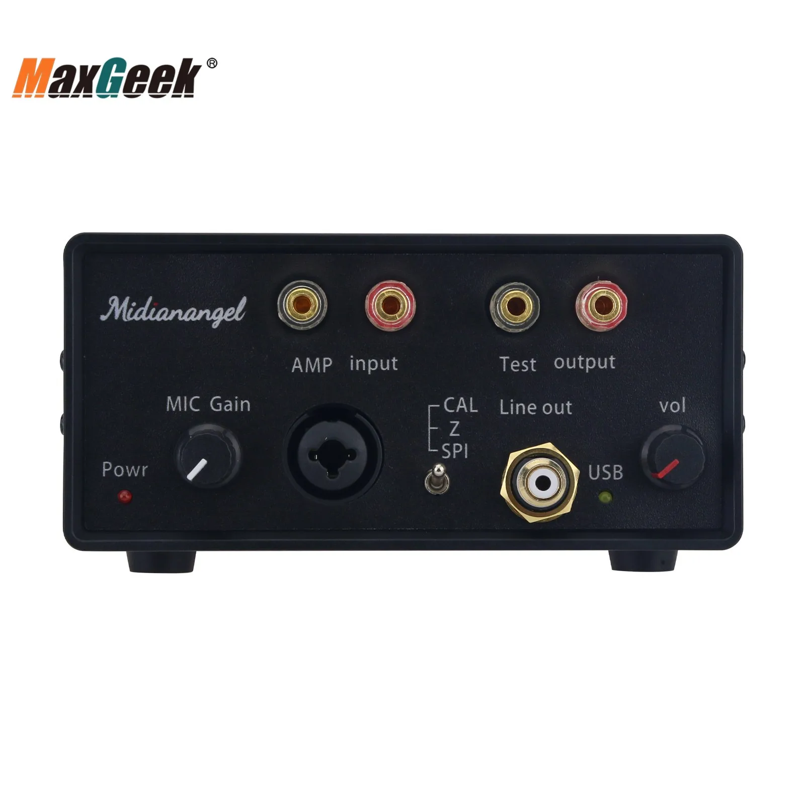 Maxgeek Speaker Amplifier Test System Frequency Response Curve, Impedance, TS Parameters