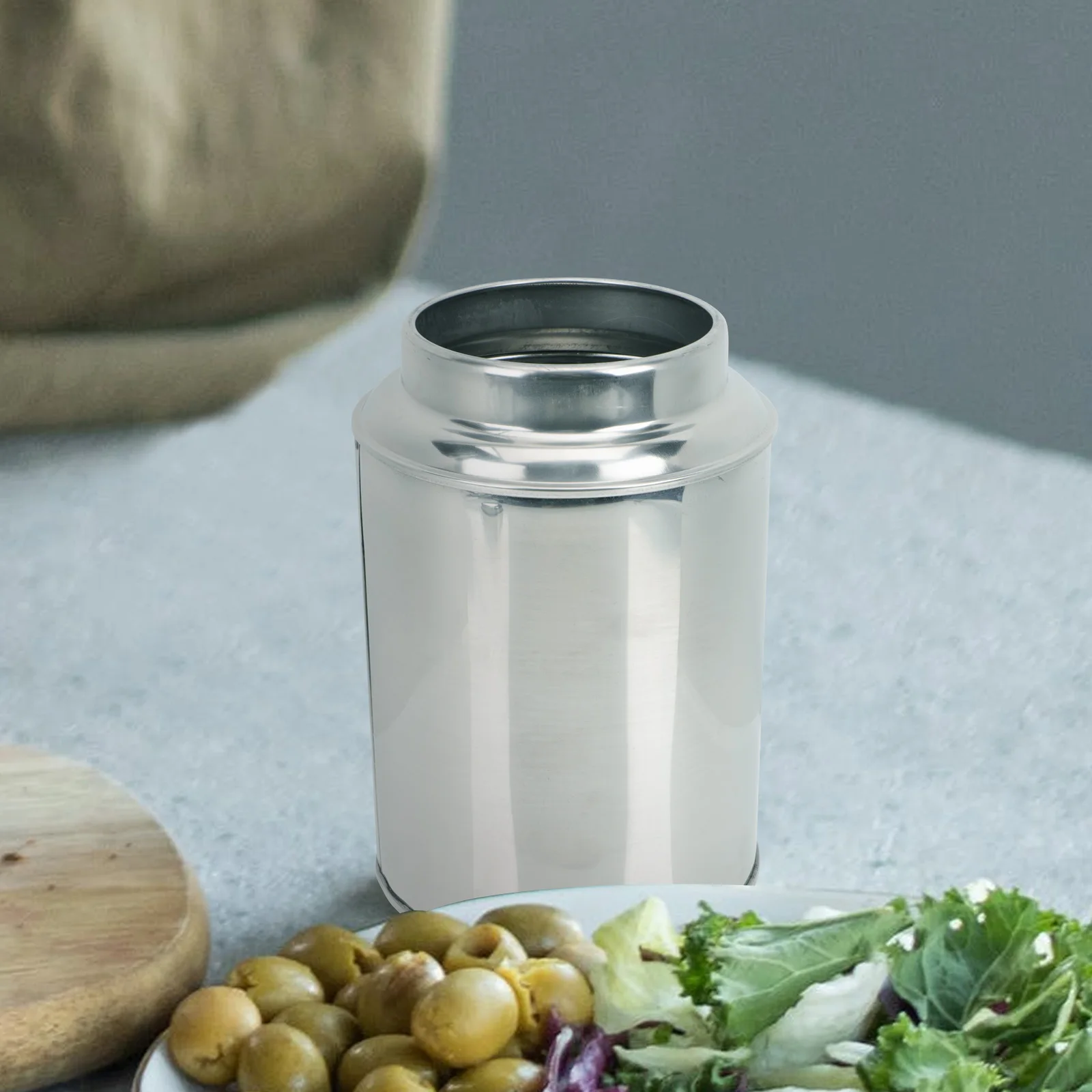 

Stainless Steel Tea Canister Airtight Container Sealed Jar for Home Kitchen Use Storage Tin Loose Leaf Tea Gift Bridesmaid