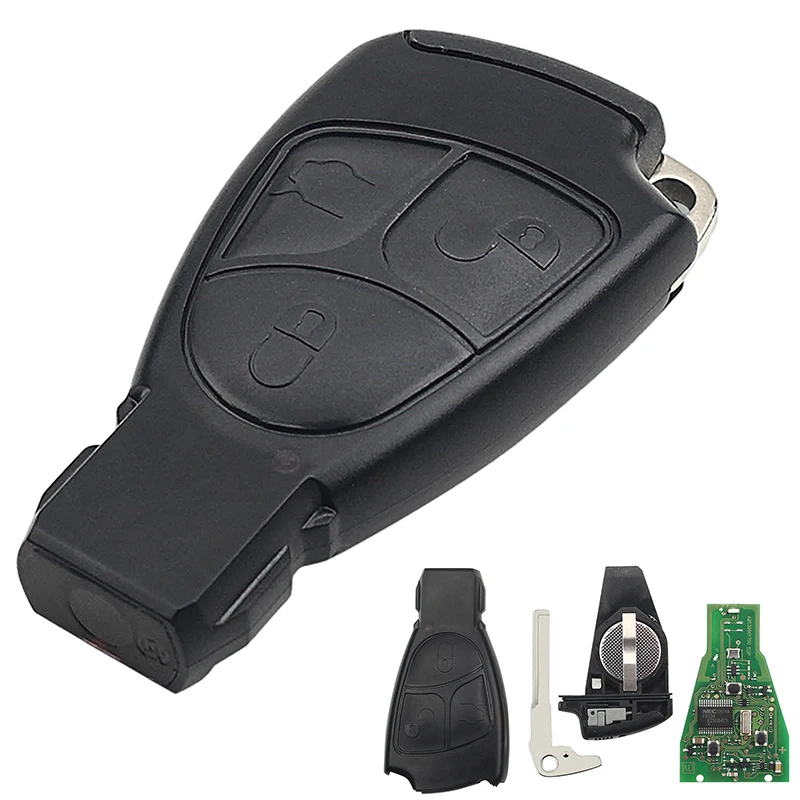 

For Mercedes Benz B C E ML S CLK CL Auto Smart Remote Key 3 Buttons Car remote key with 433MHz NEC Chip