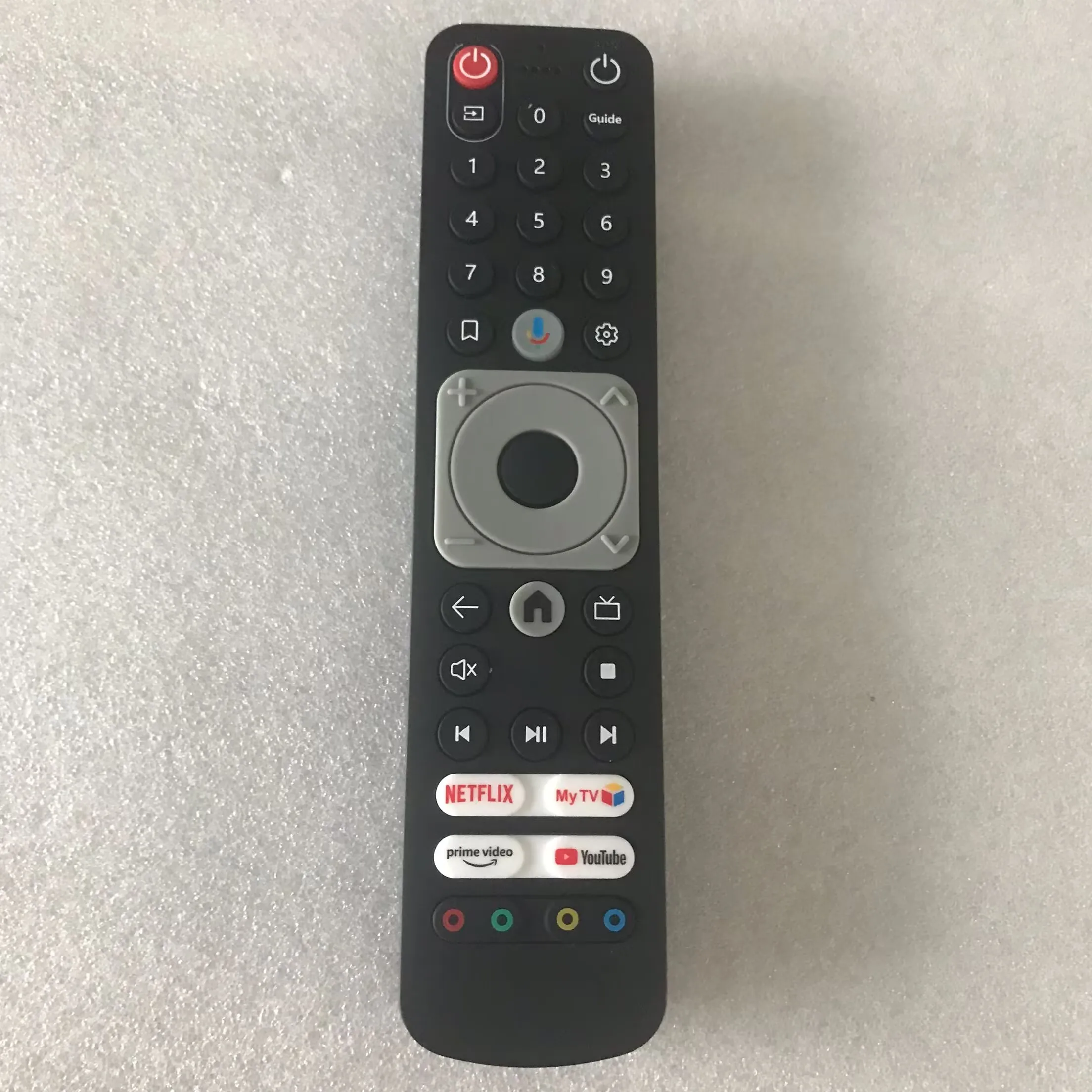 Bluetooth Voice Remote CR250326, Netflix MyTV prime video YouTube Hotkeys Replacement Smart TV Remote Controller