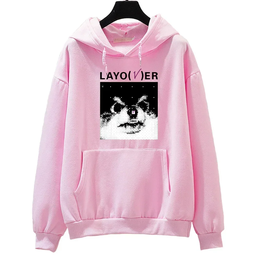 Толстовка женская с капюшоном и принтом, большого размера