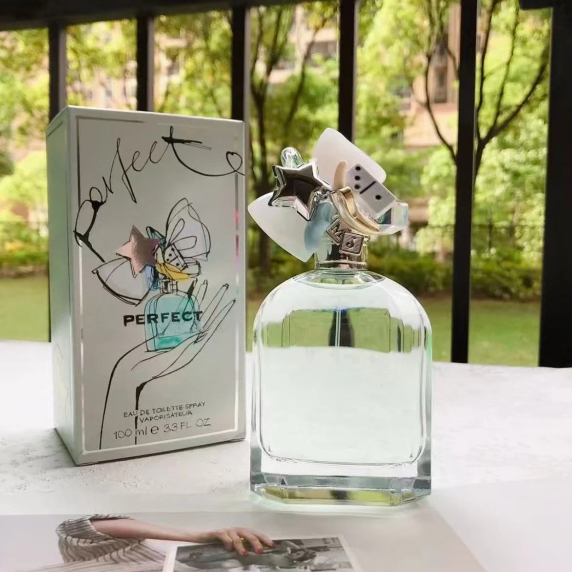 100ML Luxurious alluring perfume Natural and fresh floral scent Radiating a gentle and sweet aura Romantic date essentials - Image 5