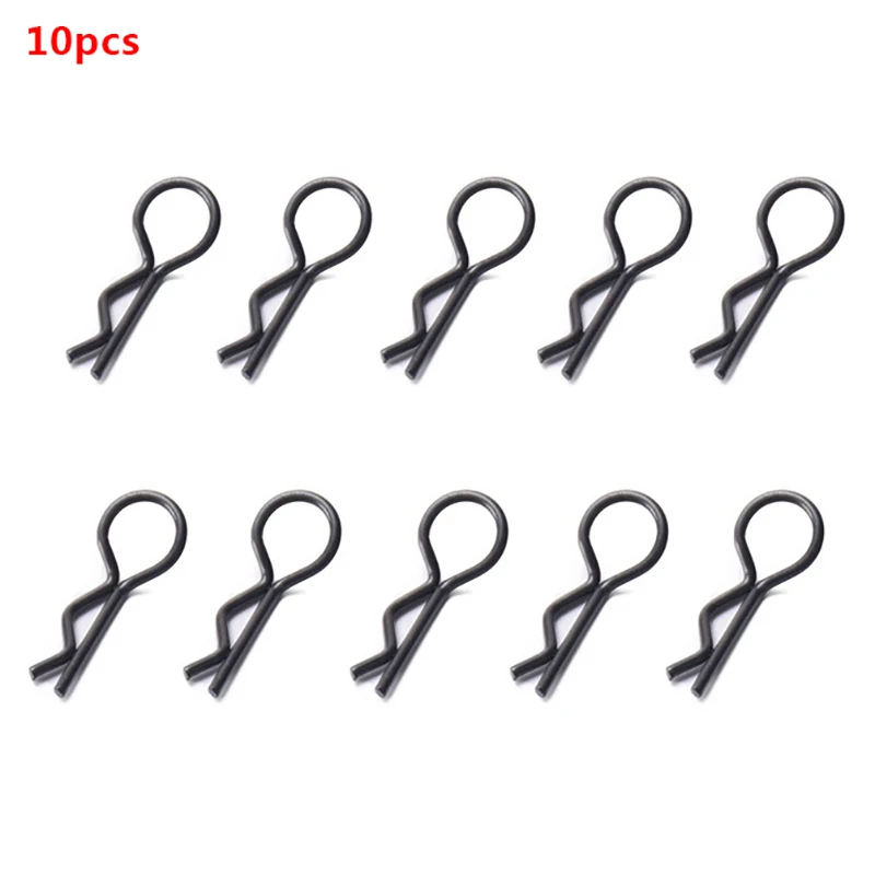 50 Clips De Carrosserie RC - Broches Type R En Acier Inoxydable - Pour Voitures 1/10 1/12 1/16 - Ailes, Batteries