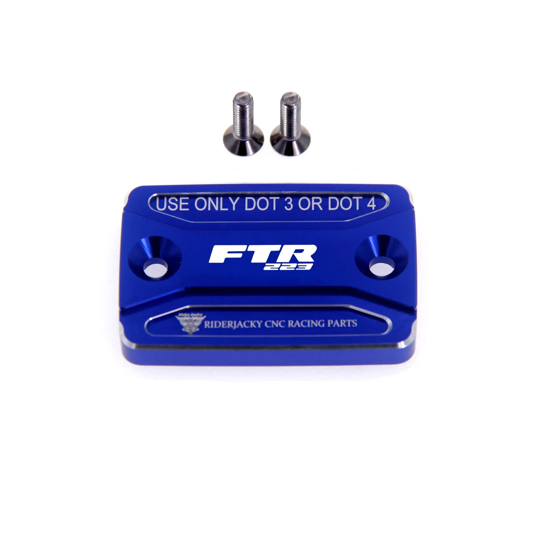 For Honda FTR223 From Year 2000-to 2008 2002 2003 2004 2005 2006 2007 Motorcycle Front Brake Master Cylinder Reservoir Cap Cover