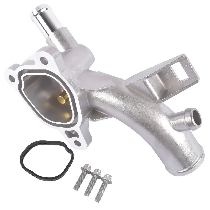 Aluminium Water Pipe Coolant Flange Sensor For Opel Adam Corsa E D Astra J Meriva B 25192985 1338022