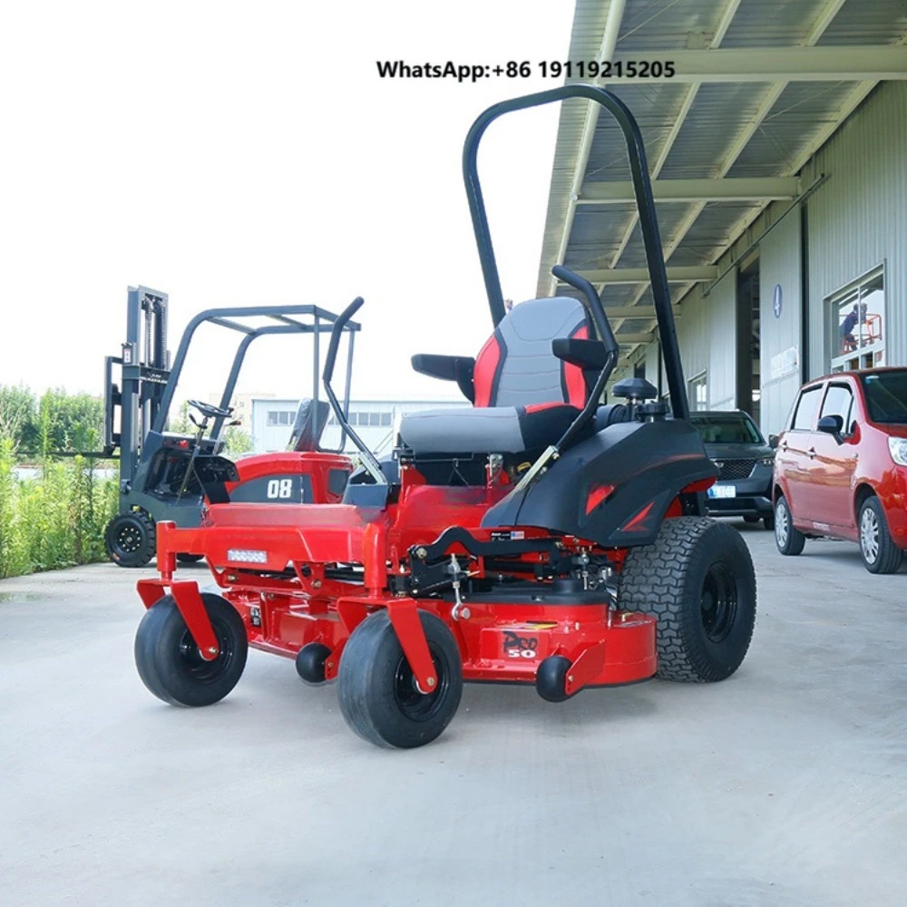 Top Selling 27HP 28V 4-Stroke 50-Inch Industrial/DIY Grade Ride Zero Turn Petrol Lawn Mower CE EPA Certification Farm