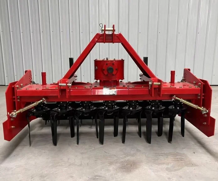 Agro Tractor Heavy Power Bodenbrechende Nivelliermaschine Farm Power Driven Rake Harrow Rotary Rake Machine
