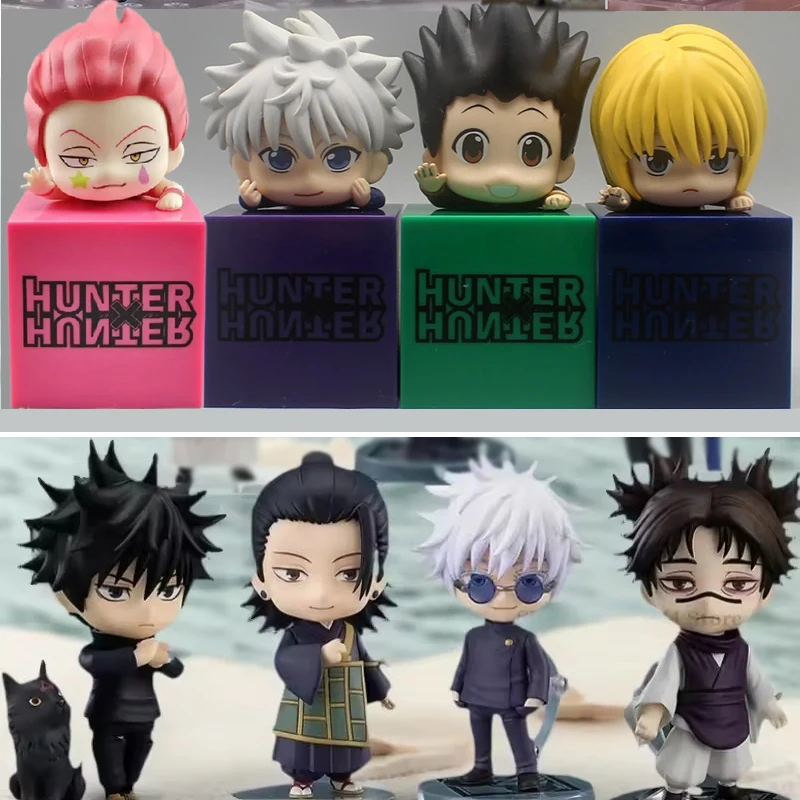 

Anime Megumi Jujutsu Kaisen Geto Action Figures GSC #2205 Gojo Satoru Figure #1766 Okkotsu Yuta Dolls Toy HUNTER×HUNTER Figurine