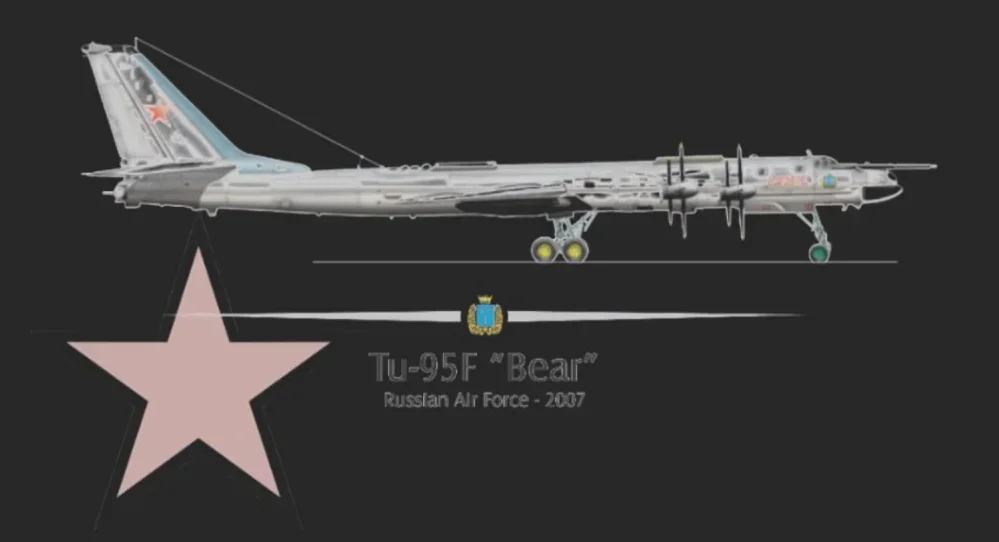 Russian Air Force Tu-95 Bear Strategic Bomber T-Shirt 100% Cotton O-Neck Summer Short Sleeve Casual Mens T-shirt Size S-3XL image 6