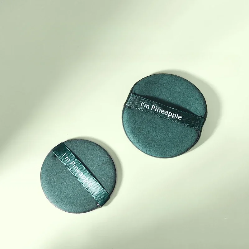 7 pièces/boîte fraise cosmétique bouffée ensemble Double face femmes doux maquillage éponge beauté maquillage poudre outils café rose vert 2025New