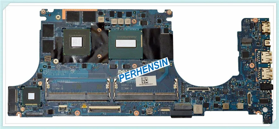 FOR Dell XPS 15 9530 Laptop Motherboard i7-4712HQ 2.3Ghz CPU LA-9941P R99XN 100% Test OK Free Shipping