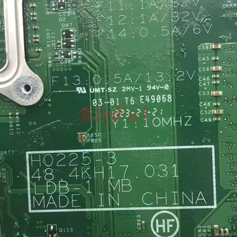 For Lenovo Thinkpad X220 X220i Laptop Motherboard H0225-3 With I3