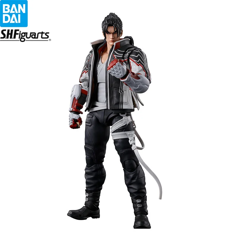 

Bandai S.h.figuarts Tekken 8 Jin Kazama Action Figure Anime Model Collcetible Toys Gift Boy