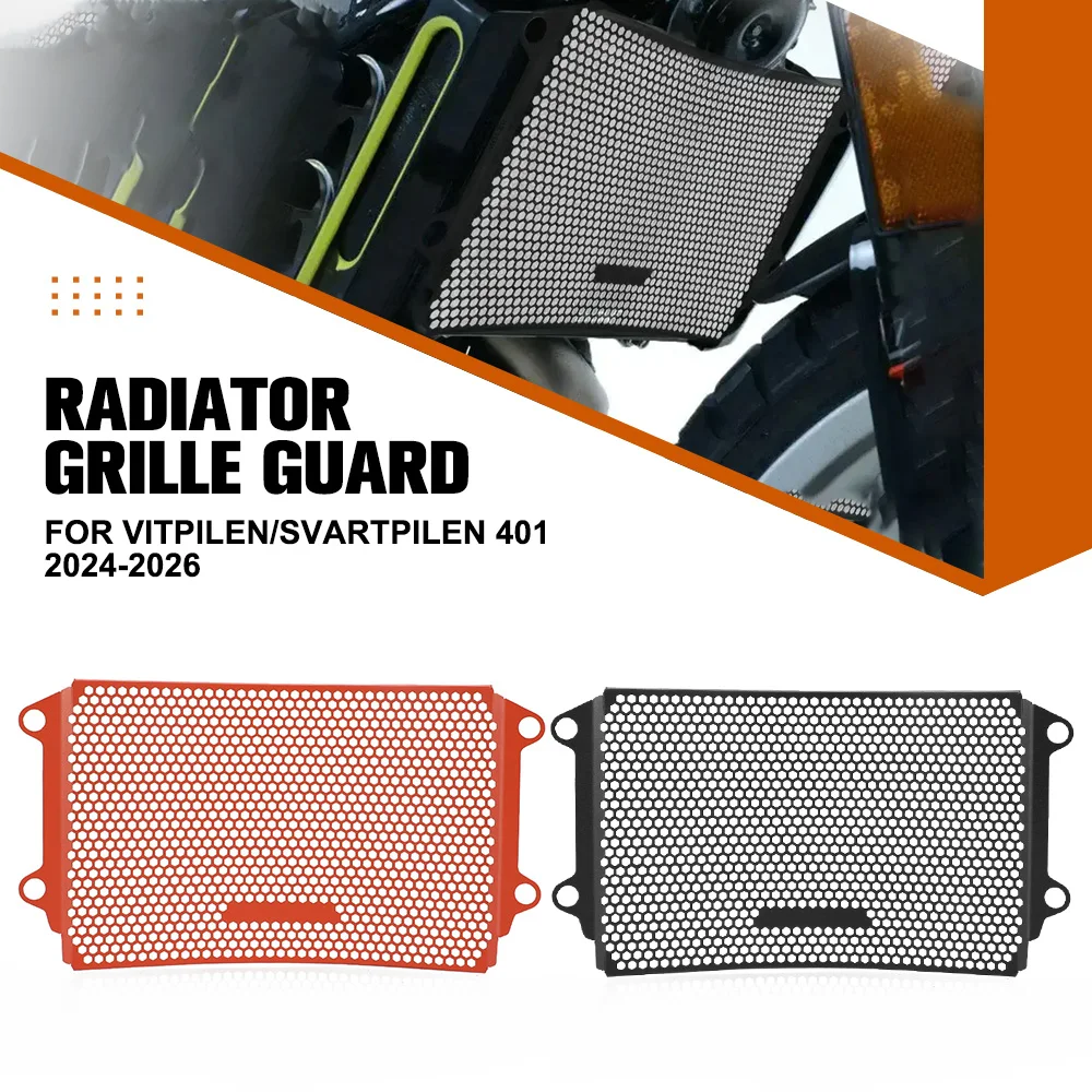 

Radiator Cooler Cooling Honeycomb Guard For Husqvarna Vitpilen/Svartpilen 401 2024-2025-2026 Motorcycle Accessories T5-Aluminium
