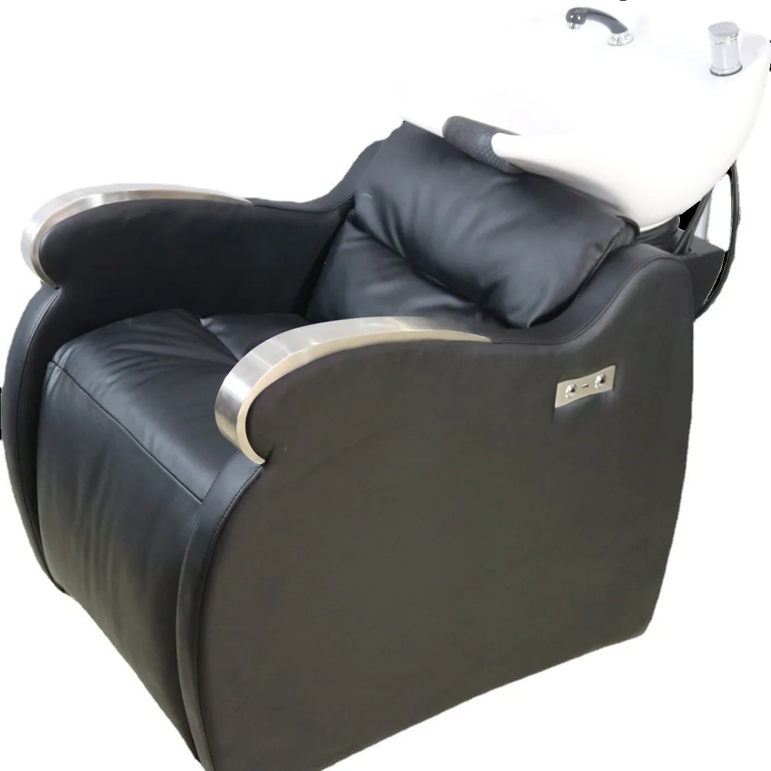 

Hair Salon Shampoo Bed Sitting Semi-reclining Flush Shampoo Bed Shampoo Chair Punch Bed Hair Dyeing Sofa
