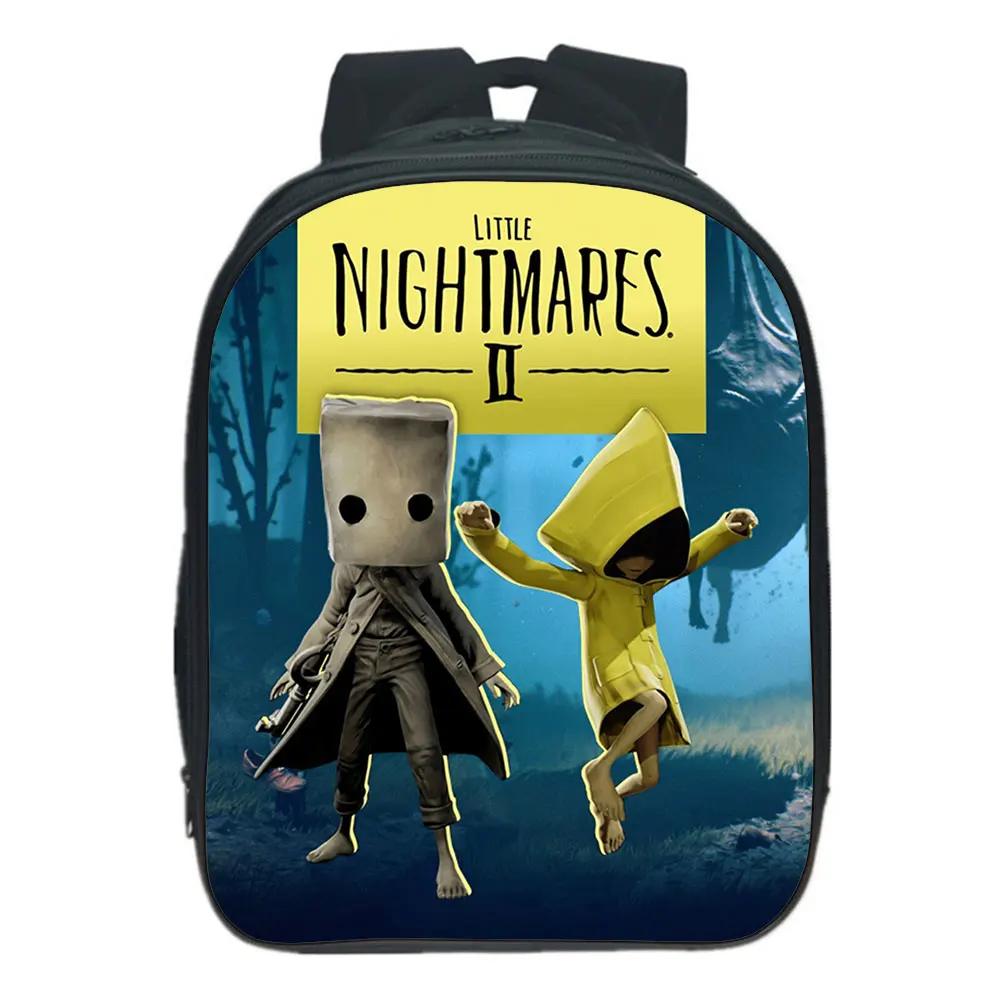 

Little Nightmares School Bag Backpack Cartoon Casual Backpack Children 3D Printed Rucksack Cosplay Knapsack Boy Girl Bookbag