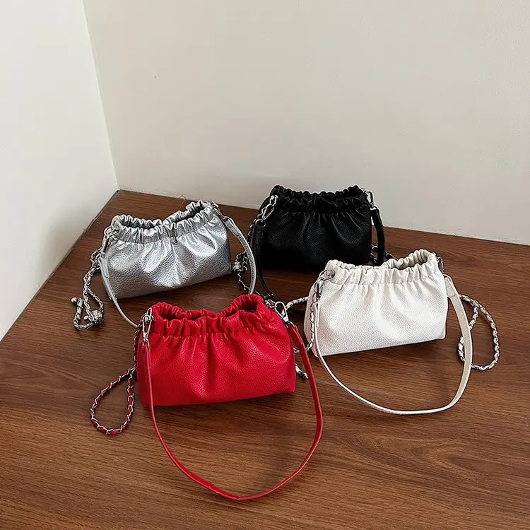 2026 Trendy Women's Small Bucket Bag Luxury Elegant Versatile Shoulder Crossbody Bag