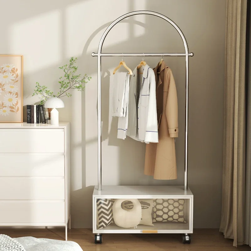 Simple Wardrobe Household Bedroom Rental Room All-Steel Combination Metal Hanger