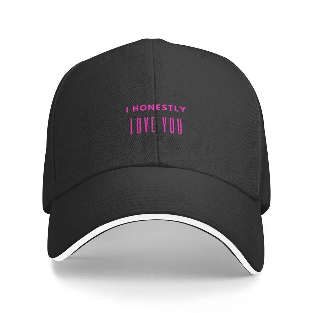 I honestly love you - true and pure, open and vulnerable to share I love you Baseball Cap dad hat black Golf Men Women's