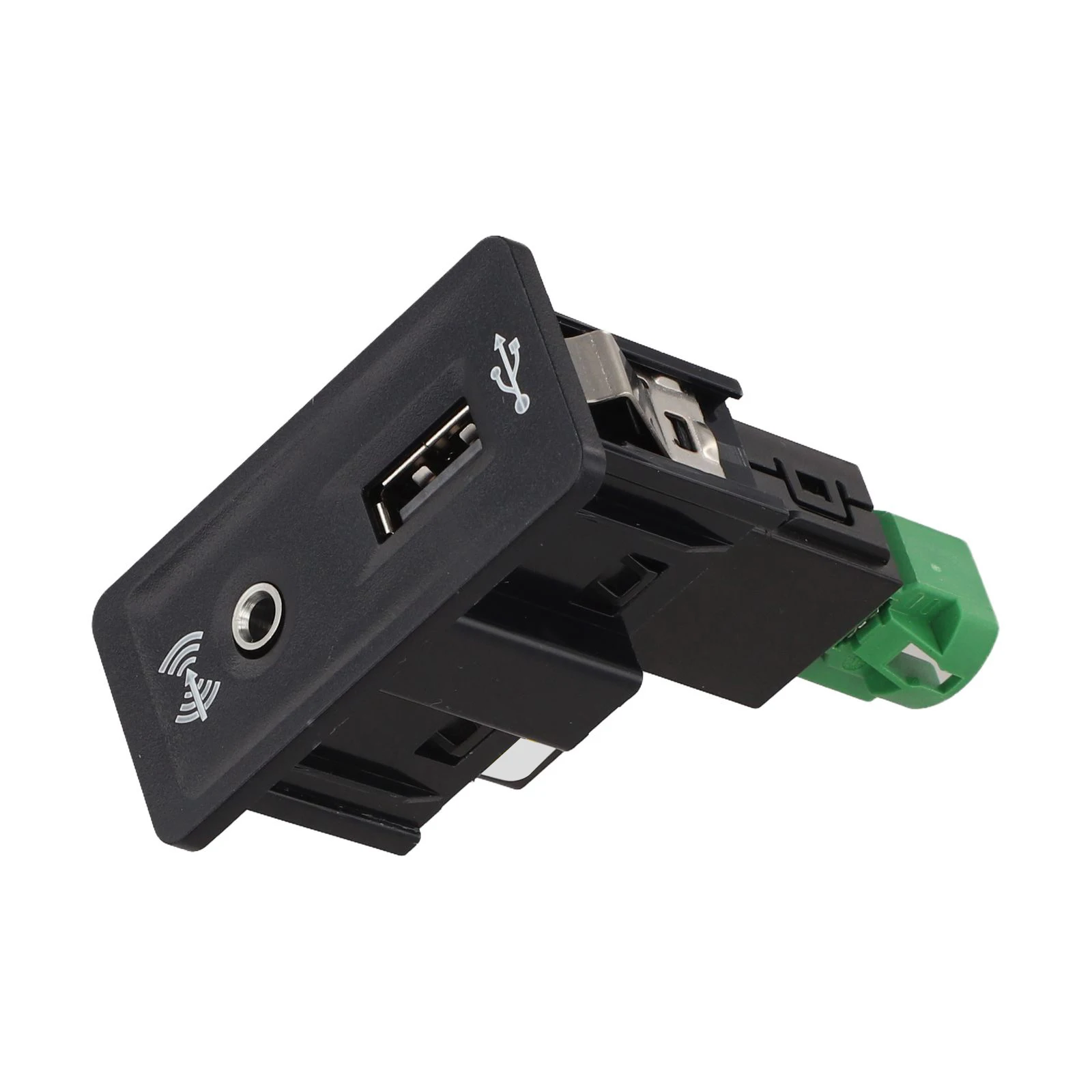 

USB-переключатель AUX для автомобиля 5Q0035726E для Golf 7, MK7 и Passat B8, поддерживающий подключение CarPlay и аудиосистем.