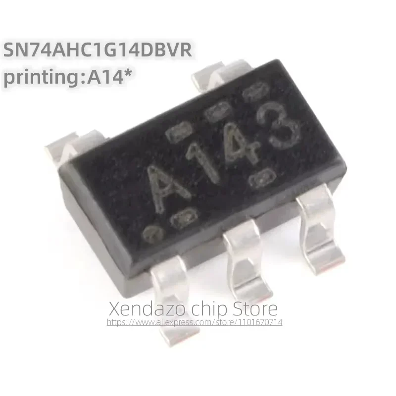 10pcs/lot SN74AHC1G14DBVR printing A14* A143 SOT-23-5 package Original genuine Single channel inverter gate Logic Chip