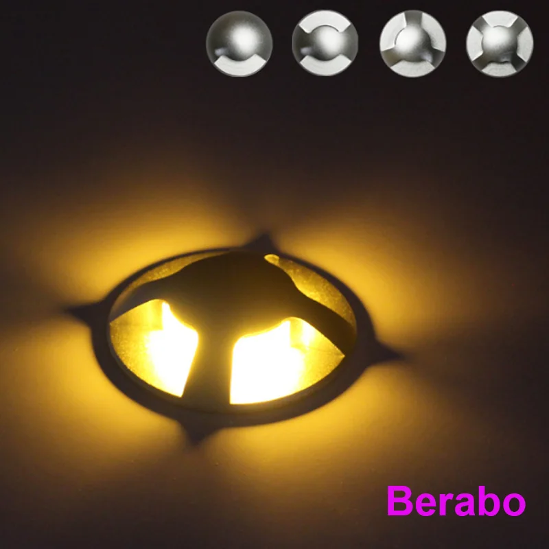 3W 6W 10W LED Garten Licht IP67 AC110V 220V DC12V Strahler Outdoor Einbau Unterirdischen Lampe boden Landschaft Beleuchtung – Detail 17