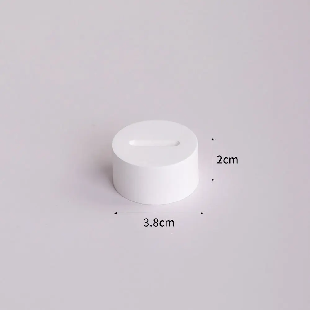 

Convenient White Gypsum Jewelry Ring Display Rack Lightweight Creative Display Box Storage Case Photography Props