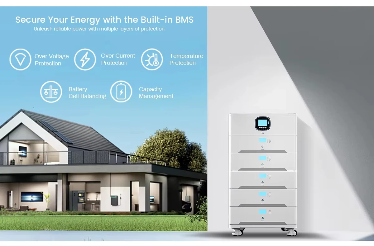 LP LP-PD-512100 51.2V 5KWh 10KWh LiFePO4 Lithium Ion Stackable All-in-One Home Solar Energy Storage Battery CAN Communication