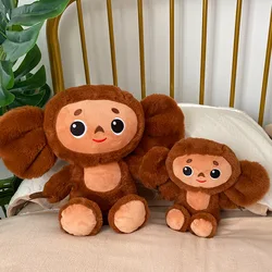 2023 Russia Movie Cheburashka Monkey peluche 23CM Kawaii Baby Kids Sleep placare Doll Toys for Children Gift muslimah