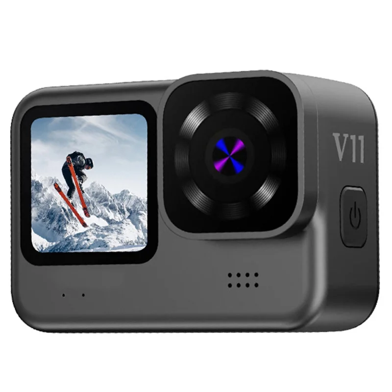 

ABVO-5K Wifi Action Camera 4K 60FPS Dual IPS 2.2 Touch LCD Waterproof Wide Angle 5X Zoom Anti-Shake Sport Camera Including Remot
