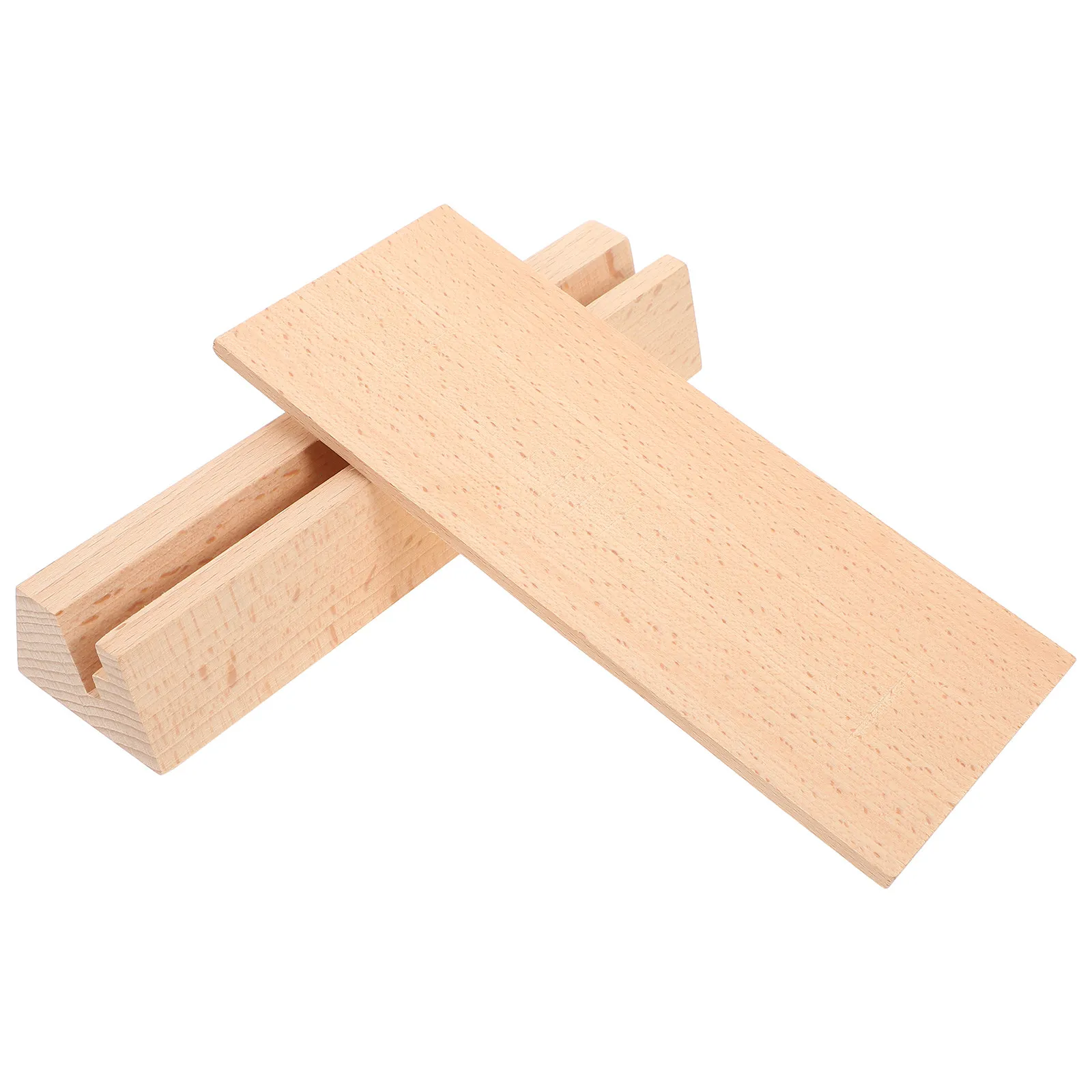 

Стильная деревянная подставка для календаря на стол с держателем для заметок, натуральная отделка, основание для открыток, карточек, фотографий и напоминаний