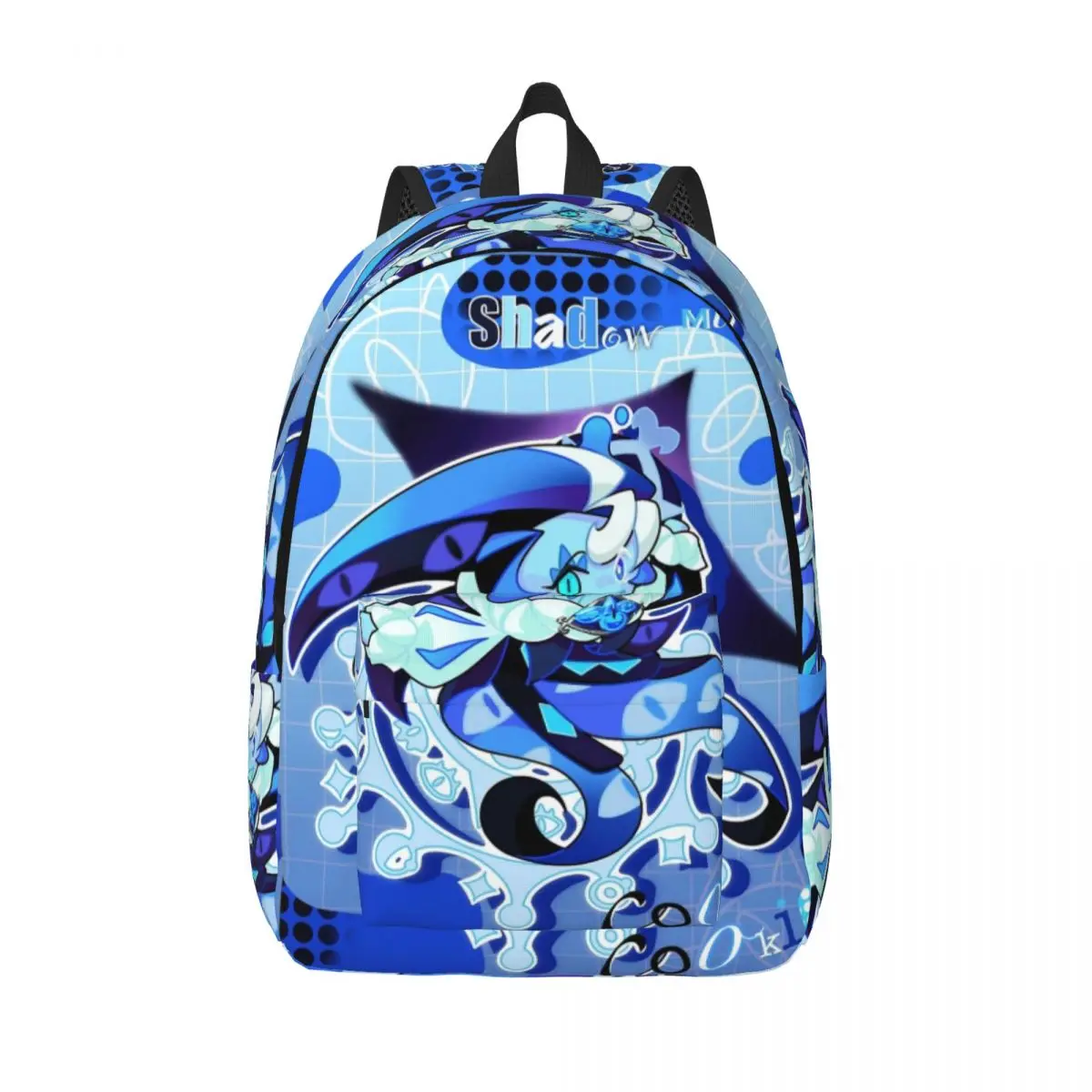 

Shadow Milk Cookie Backpack for Men Women Casual Student Hiking Travel Daypack Cookie Run Kingdom Laptop Canvas Bags Lightweight