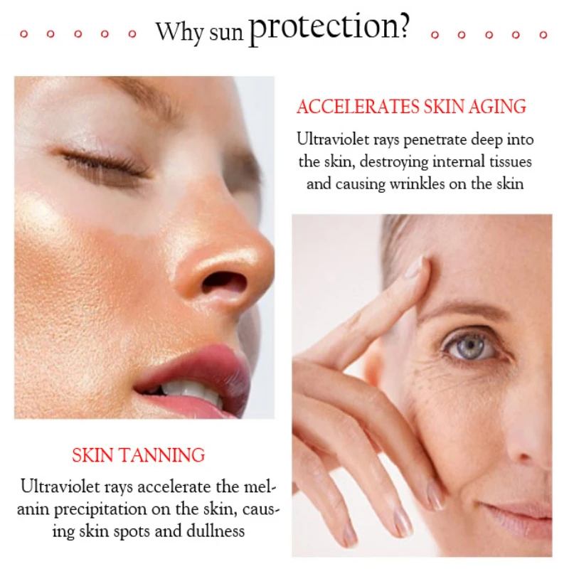 SPF90+ Facial Body Sunscreen Whitening Sunblock Skin Protective Cream Refreshing Anti Sun Facial Protection Cream 80ml