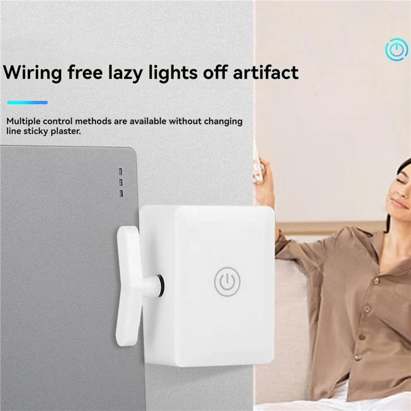 A25P 2X Smart Remote Button Pusher Wireless Button Pusher con telecomando Spegnimento delle luci Artefatto Telecomando a infrarossi