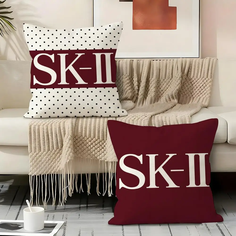 S-SK-II BRAND MARK UP Pillow Case Pillowcase, Double-sided Printed, Sofa Cushion, Bedroom Headboard Pillow