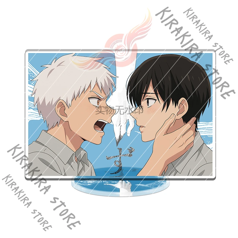 

16cm Tsujinaka Yoshiki Indou Standing Sign The Summer Hikaru Died Cartoon Stand Acrylic Collector's Edition Ornaments