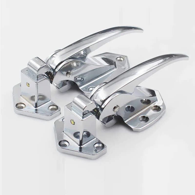 1PCS Oven Steam Cabinet Door Handle Cold Storage Freezer Flat Door Lock Buckle Electric Mechanical Equipment Hardware Accessorie