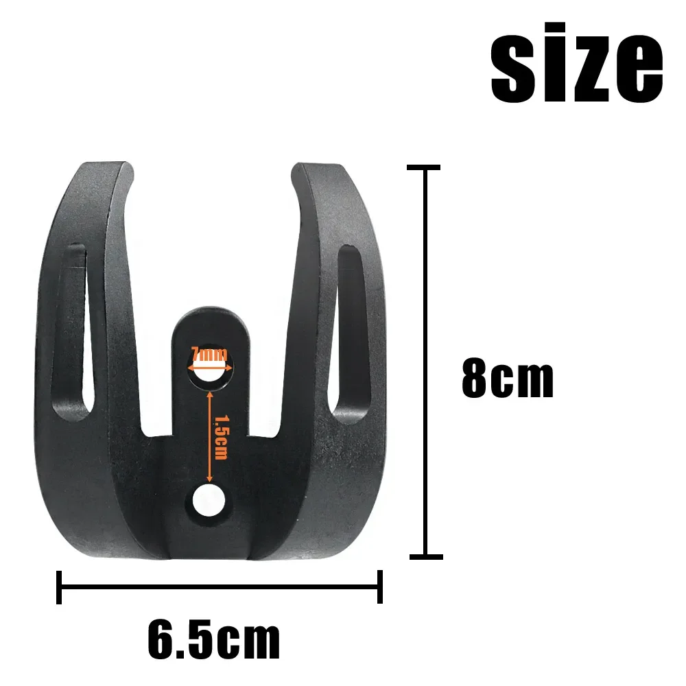 Voorhaak Helm Dual Claw Zakken Grip voor Ninebot F20 F30 F40 F25 Elektrische Scooter KickScooter Grip Handvat Haak met Schroeven