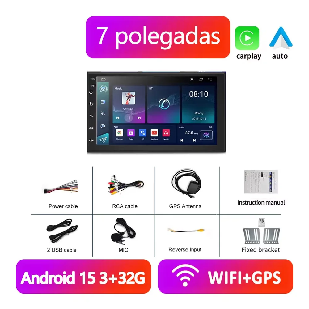 Car Android TS18 Radio 9 10inch Universal Host Player Navigation