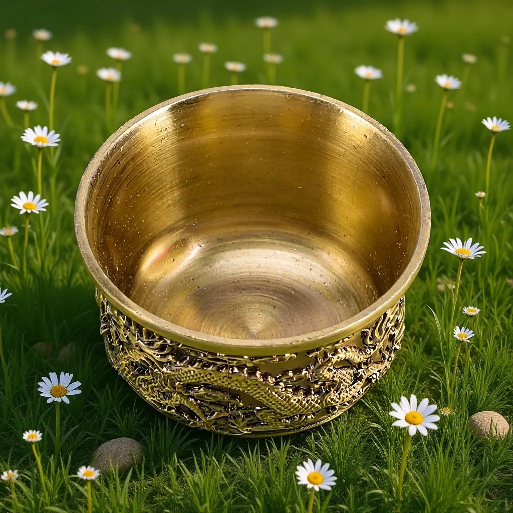 

Chinese Style Vintage Tea Cup Retro Zinc Alloy Metal Cup for Home Office Tea Room Decor Decor