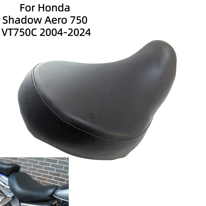 Motorcycle Front Driver Rider Seat Fit For Honda Shadow Aero 750 VT750C 2004 2005 2006 2007 2008 2009 2010 2011 2012 2024 Black
