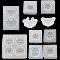 DIY Crystal Resin Devil Cat, Three-Eyed Cat, Horned Cat Silicone Mould Home Decor Mould