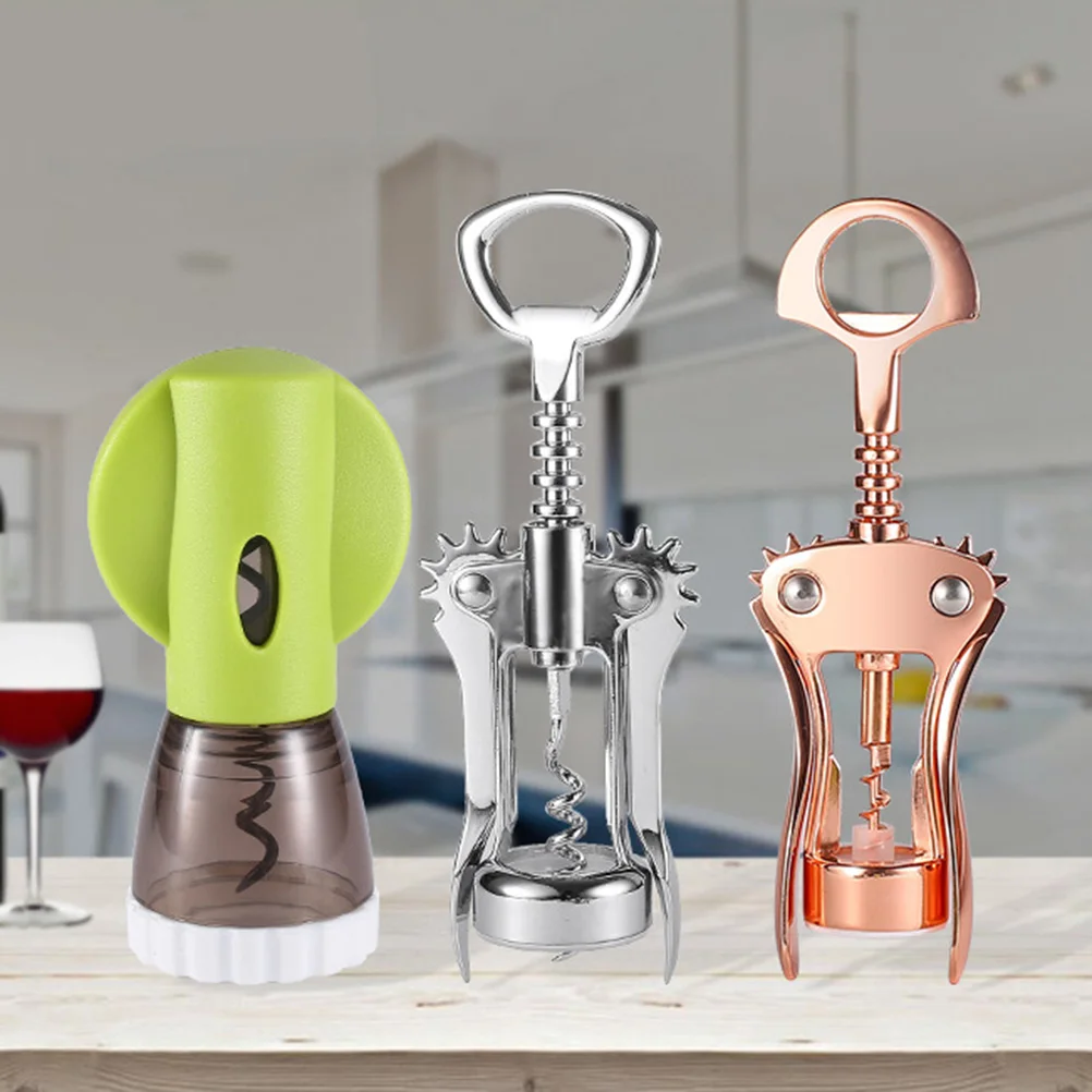 

Opener Premium Quality Bottle Corkscrew Creative Restaurant Sturdy Practical Kitchen Drawer Space Saving Perfect Gift Bars