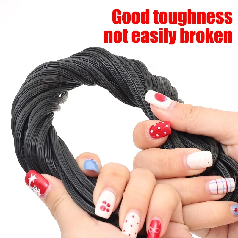 Window Sealing Strip Replacement Screen Door Mesh Strip Window Screen Seal Spline Anti Mosquito Insect Embedded Leather Strips