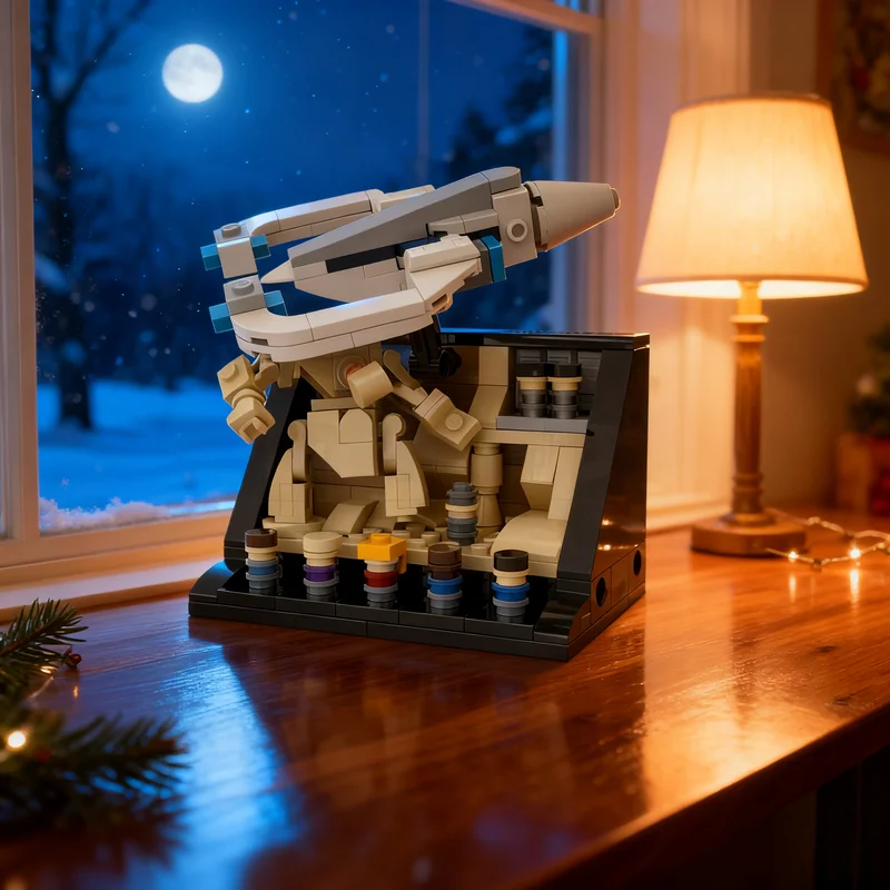 736pcs MOC Space Legends Vol.5 The Orville Futurama and Galaxy Quest 3 Dioramas Model Christmas Gift Home Decor